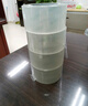 晨光（M&G）透明封箱胶带打包胶带60mm*150y*45um (137.1米/卷) 6卷/筒快递工厂仓库打包办公用品AJD957K8 实拍图