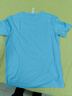 特步运动t恤短袖男夏装新款跑步速干衣薄款训练服半袖简约上衣polo衫 【跑步训练】碧空蓝0174 XL 180 实拍图