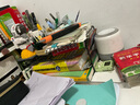 梵俪琳墙上置物架墙壁路由器收纳盒机顶盒挂墙放置架免打孔盒子wifi宽带 黑色-双层30CM 实拍图