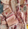 鲜京采 澳洲谷饲原切牛肋排4斤 炖煮红烧牛排骨段 带肉率50% 实拍图