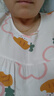 棉绸睡裙女夏薄款2025新款睡衣韩版甜美少女网红家居外穿裙子QM 胡萝卜小兔2301 均码 (90-140斤内穿) 实拍图