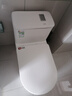 JJO德国家用马桶8.0大口径大冲力座便器防堵速冲虹吸坐便器抽水马桶 创新款纯白-防溅水-强劲海漩冲刷 400坑距【管中离墙400mm以上】 实拍图