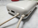 小米（MI）【3C认证】小米自带线充电宝20000 33W 浅咖色 适用小米/红米/redmi/苹果/安卓/手机可上飞机/火车 实拍图