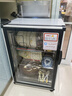 海美龙消毒柜家用小型消毒碗柜商用大容量立式台式迷你饭店酒店厨房保洁柜碗筷餐具茶杯 120S 钢（3层箱体） 实拍图
