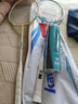 川崎（KAWASAKI）羽毛球拍超轻碳素耐打对拍KD-1pro蓝黄（已穿线+6球+手胶+拍包） 实拍图