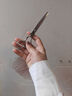 诺普斯理发美发剪刀打薄剪碎发牙剪剪刘海神器剪头发工具套装家用专业 平剪+牙剪 实拍图