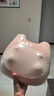 名创优品腰部按摩器腰椎按摩仪护腰靠垫车载颈椎肩颈腰背部腰肌劳损腰疼全身按摩枕送给爸妈妈女生生日礼物 【猫咪枕-充电款粉】仿人手字母按摩头+热敷理疗 父亲节送给女朋友老婆长辈老年人男士老公的礼品实用 实拍图