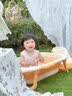 世纪宝贝（babyhood）儿童衣架 婴儿小衣架 宝宝晾衣架 加厚防风360度旋转10个装 实拍图