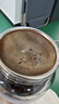 久堂日式不锈钢茶漏茶滤茶叶过滤网手工藤编茶漏茶道茶盘配件茶隔器 黑柄大号不锈钢茶漏（加底座） 实拍图