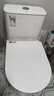 JJO德国家用马桶8.0大口径大冲力座便器防堵速冲虹吸坐便器抽水马桶 领先款纯白-防溅水-实心冻裂包赔 400坑距【管中离墙400mm以上】 实拍图