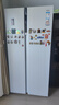 海尔（Haier）621升对开门电冰箱双开门家用白色一级能效变频节能大冷冻超薄BCD-621WLHSS95W9U1国家补贴20% 实拍图