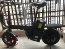凤凰（Phoenix）电动自行车折叠电动车锂电池小型代驾车男女式成人电助力车 小飞侠 黑色/铝合金/48V可提电池 30AH电动续航120km 实拍图