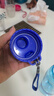 特百惠（Tupperware）乐活750ML塑料杯夏季男女学生运动水杯子大容量便携双饮 高雅蓝 实拍图