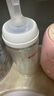 贝亲（Pigeon）玻璃奶瓶宽口径防胀气240ml M号奶嘴 3月+ AA187  实拍图