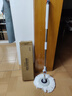 家杰优品旋转拖把杆加粗拖把盘尘推杆圆拖把头配件杆盘套装含2块拖布 实拍图