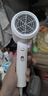 直白负离子吹风机低音护发大风力速干便携家用电吹风智能温控大功率恒温吹风筒生日礼物HL340pro银色 实拍图