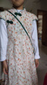 安妮优儿女童旗袍连衣裙夏季2025儿童装洋气夏装女孩夏款公主裙 绿色 140 实拍图