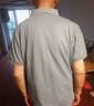 杉杉【凉感桑蚕丝】短袖T恤男士夏季商务休闲通勤翻领上衣男装体恤 实拍图
