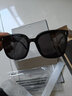 CAPONI尼龙偏光GM墨镜男女太阳眼镜防紫外线开车大脸眼睛明星配近视度数 A款-0度（升级偏光版，更高清） 实拍图