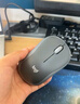 罗技（Logitech）M185鼠标 无线鼠标 办公鼠标 对称鼠标 黑色灰边 带无线2.4G接收器 实拍图