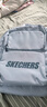 斯凯奇（Skechers）双肩包男女同款学生经典红色书包时尚大容量休闲运动旅行通勤背包 婴儿浅蓝/022G 实拍图