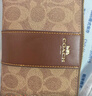 蔻驰（COACH）【品牌直供】女士拉链腕包小号钱包手拿包沙黄色CW854IMXDM 实拍图