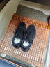 男鞋防水防滑工地干活耐磨黑色板鞋潮流运动休闲透气秋冬劳保潮鞋 0803黑色 39 实拍图