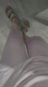 棉十三女士睡衣夏季薄款【莫代尔带胸垫】圆领短袖七分裤宽松家居服套装 实拍图