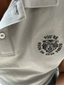 杰克·琼斯（JACK&JONES）男装25年精致虎头刺绣凉感短袖polo衫男士夏季商务半袖翻领T恤 浅灰C39 S 170 实拍图