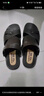 回力凉鞋男休闲拖鞋户外两穿沙滩鞋轻便透气简约款HL3812黑色43码 实拍图
