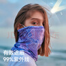 伯希和（Pelliot）防晒面罩女头巾户外骑行脖套冰丝防沙多功能口罩男16023203浅紫色 实拍图