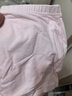 威尔贝鲁（WELLBER）儿童内裤女中大童棉质裤衩平角内裤四角短裤3条装粉粉兔组120cm 实拍图
