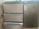 尊贵（ZUNGUI） BCD-210CV 210升 铜管卧式冰箱家用冰柜厨房橱柜台下嵌入式柜式侧开门冰箱 实体门酷金 实拍图