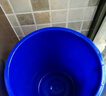 科力邦（Kelibang） 大号塑料桶 圆形收纳桶大容量水桶酒店厨房工业环卫物业垃圾桶 有盖100L蓝色 KB3002 实拍图
