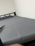 京东京造 悦柔床单单件 120g加厚耐用 A类磨毛床罩 150x210cm 科技灰 实拍图