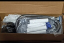 花栖之谷增压过滤花洒手持家用淋浴花洒+软管+底座+5个滤芯套装（银色） 实拍图