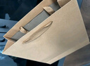 悠格码 加厚牛皮纸袋手提袋 礼品袋服装茶叶送礼购物包装袋商务会议纸质袋子原色 竖款大号10个装 30*10*40cm 实拍图