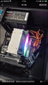 航嘉（Huntkey）WD500K 金牌500W电脑电源（80PLUS金牌/单路40A/全电压/LLC+SR+DC-DC/智能温控/apex英雄） 实拍图