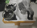 【京东物流】茶壶套装整套茶具大容量玻璃茶杯带滤网耐高温泡茶具 1000ML一壶+四杯套装 实拍图