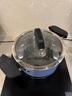 特福（Tefal）陶瓷覆层0氟涂层双耳家用汤锅煮锅不粘泡面炖锅 燃气灶电磁炉通用 20cm 实拍图