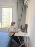 全品屋电脑桌台式电竞桌子双人游戏桌椅家用办公桌书桌工作台学习写字桌 实拍图