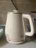 美的（Midea）艺术家电热水壶烧水壶自动断电保温一体 1.8升大容量母婴级316L不锈钢保温恒温壶 SH60-Q 实拍图