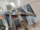 优泊仕304不锈钢牛排刀叉套装西餐盘子西餐餐具套装简约全套家用刀叉勺 316雅仕-三人份9件套-简装无礼盒 实拍图