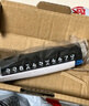 迪普尔 挪车电话牌临时停车牌手机号码牌铝合金车载停靠牌汽车用品黑色 实拍图