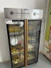 金立厨电消毒柜商用立式大容量餐饮饭店双门不锈钢消毒碗柜 【约40-80人】880型宽80cm 四层 臭氧消毒 实拍图