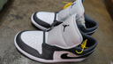 Jordan篮球鞋男子AJ 1乔丹JORDAN 1运动鞋553558-152灰色42.5 实拍图