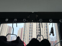 华峰【上门安装】阳台晾衣架折叠壁挂式伸缩晾衣杆室内隐形晒衣服神器 【包安装】深空灰3段4节-加厚款 实拍图