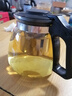 【京东物流】茶壶套装整套茶具大容量玻璃茶杯带滤网耐高温泡茶具 1000ML一壶+四杯套装 实拍图