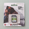 金士顿（Kingston）128GB SD存储卡 U3 V30 相机内存卡 sd卡大卡 支持4K 高速连拍 读速100MB/s 写速85MB/s 实拍图