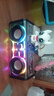 德顺（DESHUN）蓝牙音箱超重低音炮音响小钢炮迷你便携式双喇叭透明炫彩发光律动桌面户外TWS互连 耀夜黑丨蓝牙炫彩版+TWS互联 实拍图